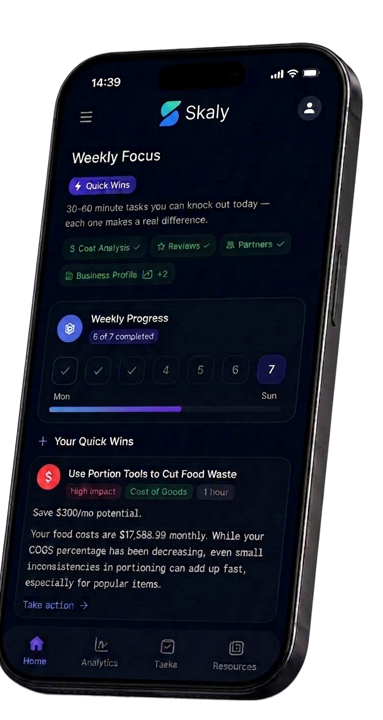 Skaly mobile app