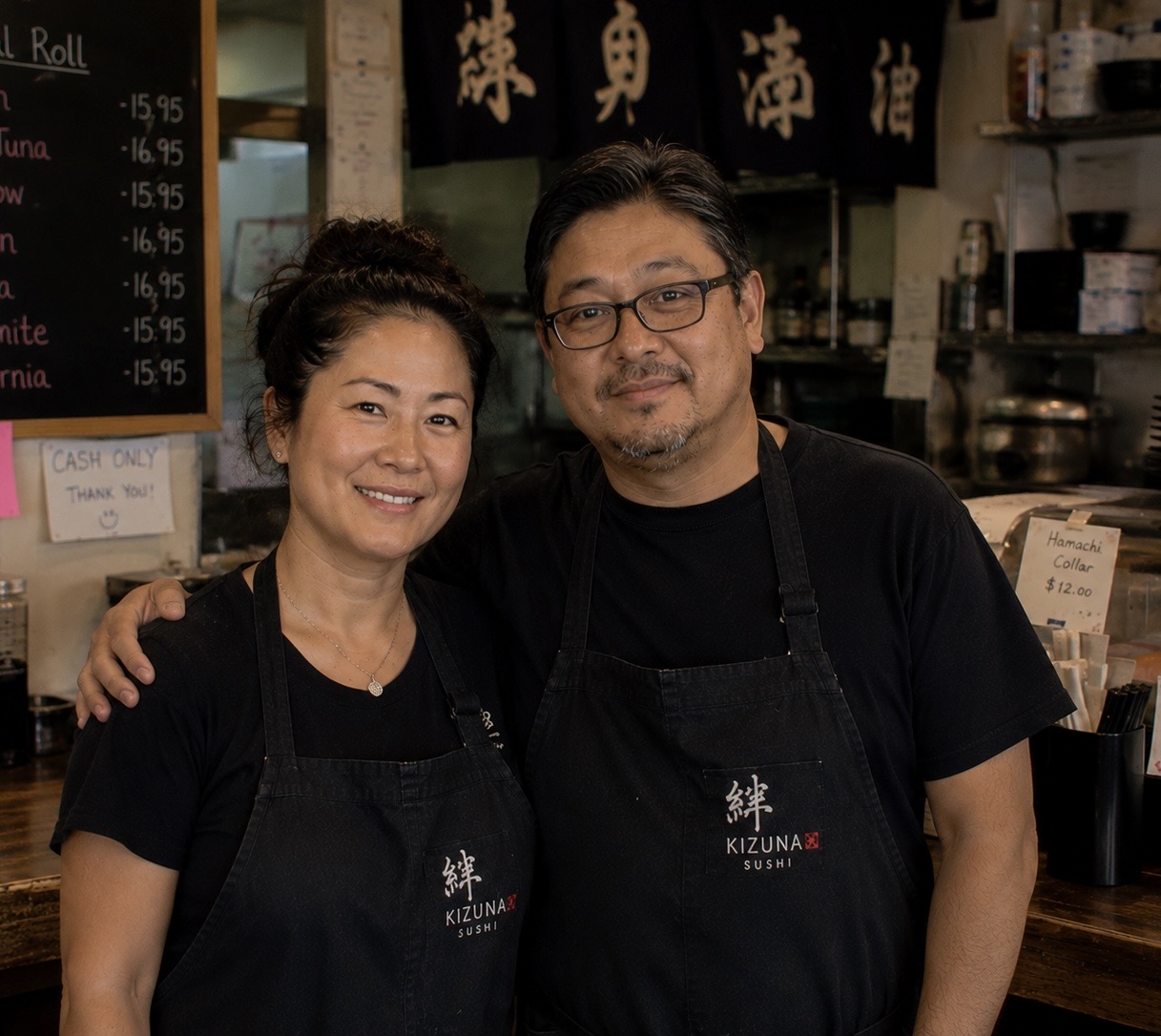 Owners of Kizuna Sushi